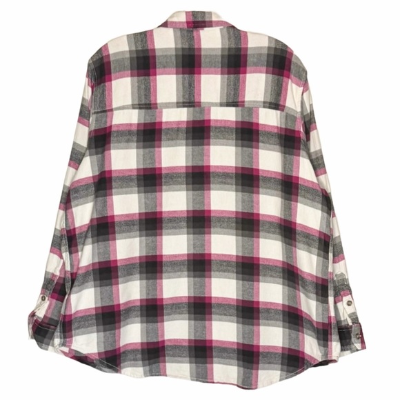 Universal Thread Flannel Long Sleeve Button Front Shirt - Picture 3 of 7